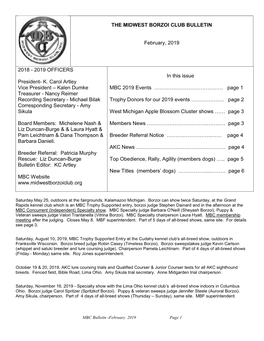 Changes to AKC Rules