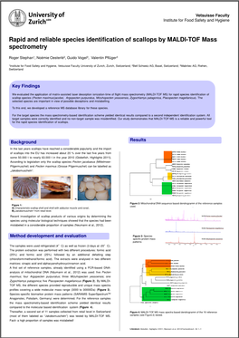 Rapid and Reliable Species Identification of Scallops by MALDI-TOF Mass Spectrometry