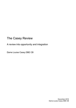 The Casey Review