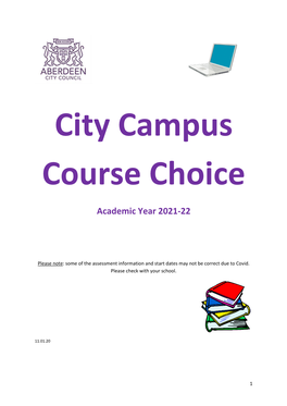 City Campus Course Choice