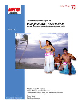 Pukapuka Atoll, Cook Islands and the Cook Islands National Disaster Management Office