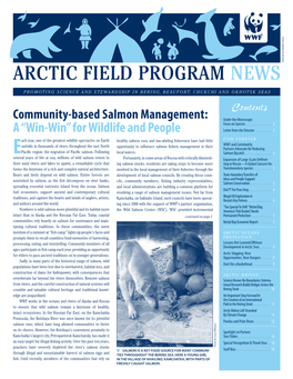 Arctic Field Program News 2011