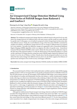 An Unsupervised Change Detection Method Using Time-Series of Polsar Images from Radarsat-2 and Gaofen-3