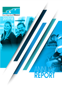 East Gippsland Water Annual Report 2017 18