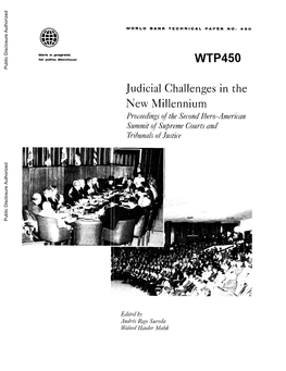 Citizen Participation in Judicial Processes 39 Justicejulio Salvador Nazareno, Presidentof the National Supreme Court Ofjustice Ofargentina