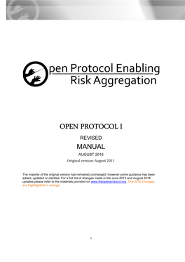 Open Protocol I Revised