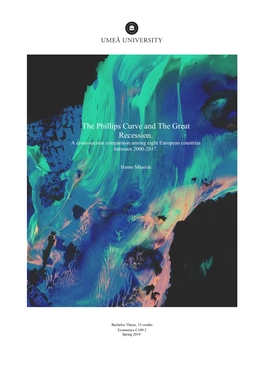 The Phillips Curve and the Great Recession. a Cross-Section Comparison Among Eight European Countries Between 2000-2017