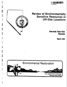 Review of Environmentally Sensitive Resources at Off-Site Locations