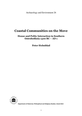 Coastal Communities on the Move
