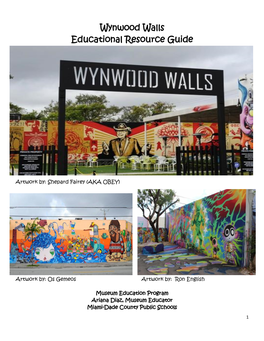 Wynwood Walls Educational Resource Guide