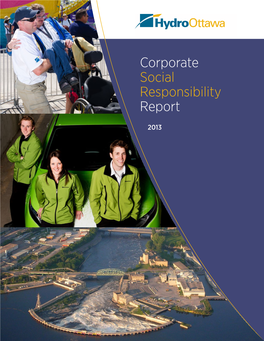 Corporate Social Responsibility Report 2013