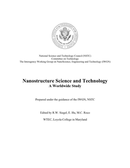 Nanostructure Science and Technology a Worldwide Study