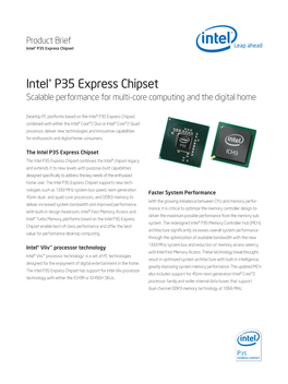 Intel® P35 Express Chipset