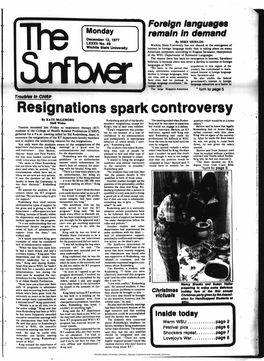 Sunflower December 12, 1977