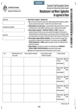 Tasmanian Freight Equalisation Scheme