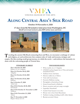 Along Central Asia's Silk Road