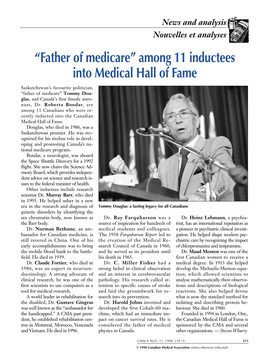 “Father of Medicare” Among 11 Inductees Into Medical Hall of Fame