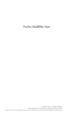 Twelve Infallible Men