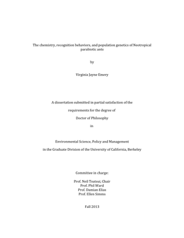 Crematogaster$Levior$ Conspeciﬁc