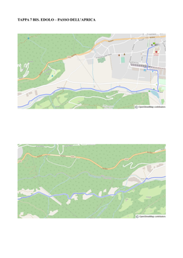 Tappa 7 Bis. Edolo – Passo Dell'aprica