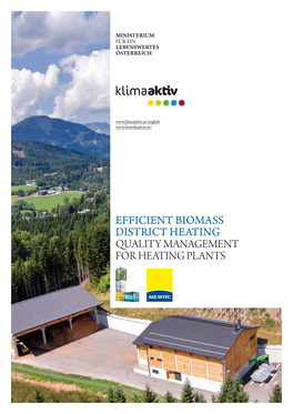 Efficient Biomass District Heating