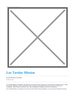 Los Tuxtlas Mission