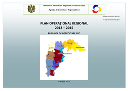 Plan Operaţional Regional 2013 – 2015