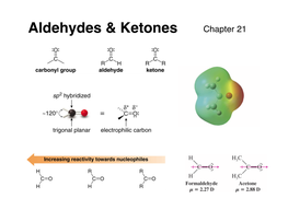 Aldehydes & Ketones