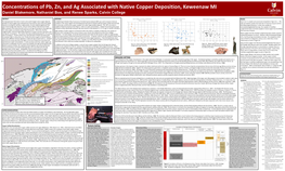 Native Copper Mineralization in the Flow-Top Breccias As Well As Those Found in the Interbedded Geologic History of the Region