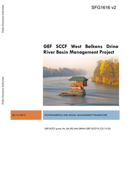 2. Water and Environmental Legal Framework in Drina River Basin