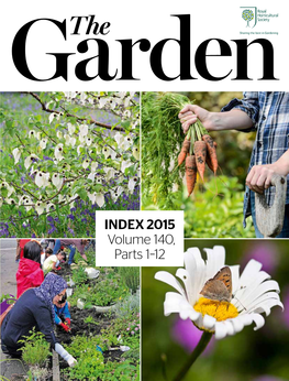 The Garden 2015 Index