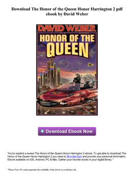 Download the Honor of the Queen Honor Harrington 2 Pdf Ebook by David Weber