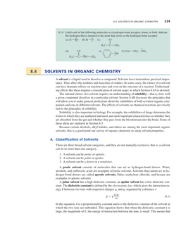 8.4 Solvents in Organic Chemistry 339