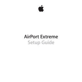 Airport Extreme Setup Guide