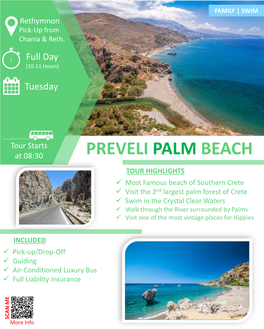 Preveli Palm Beach Tour Highlights