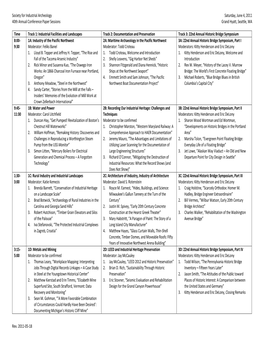 SIA 2011 Conference Seattle, WA Paper Session Abstracts and Bios