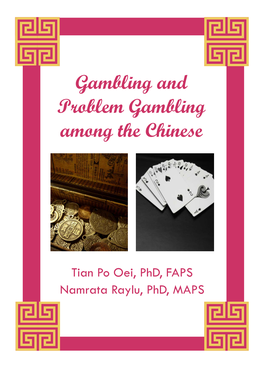 Gambling and Problem Gambling Among Chinese