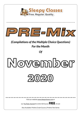 PRE-Mix Nov 2020