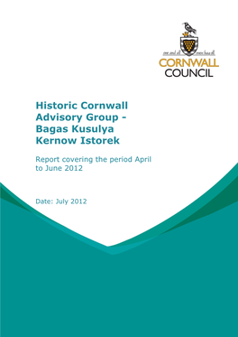 Historic Cornwall Advisory Group