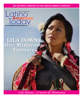 LILA DOWNS Our Minnesota Treasure