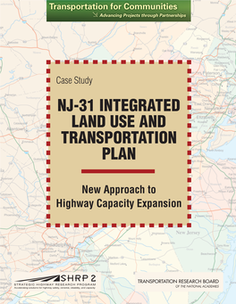 Nj-31 Integrated Land Use and Transportation Plan