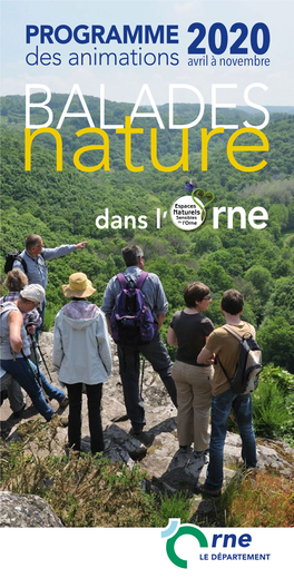 Guide Des Balades Nature 2020