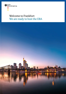Frankfurt the Best Option