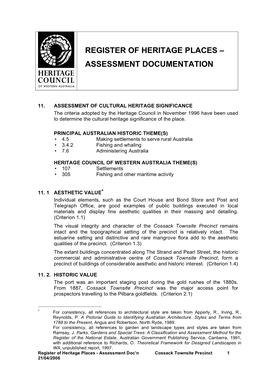 Assessment Documentation