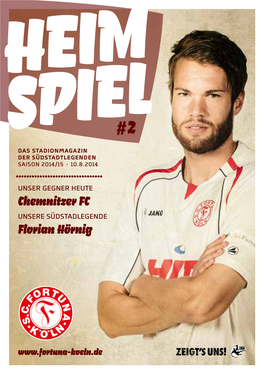Chemnitzer FC Florian Hörnig
