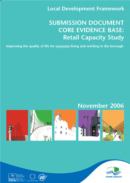SUBMISSION DOCUMENT CORE EVIDENCE BASE: Retail Capacity Study