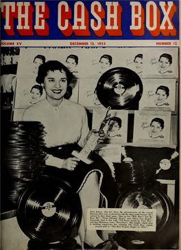 Cash Box’ Eighth Annual Poll As “The Best Female Singer of 1953”