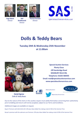 Dolls & Teddy Bears