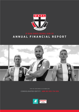 St Kilda Saints Football Club Ltd Annual Financial Report