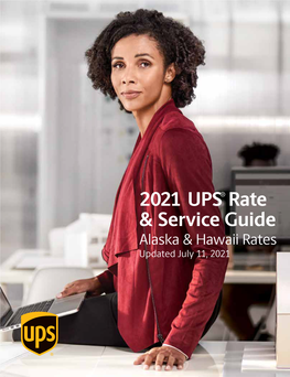 2021 UPS® Rate & Service Guide